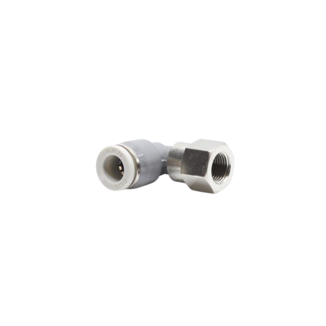 PLF04-01G - 1/8 Фитинг цанга угловой поворотный