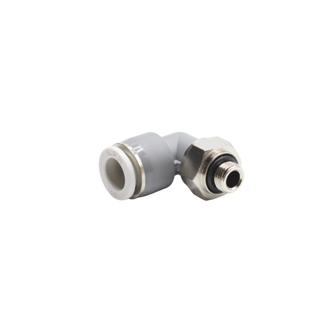 PL10-01G - 1/8 Фитинг цанга угловой поворотный