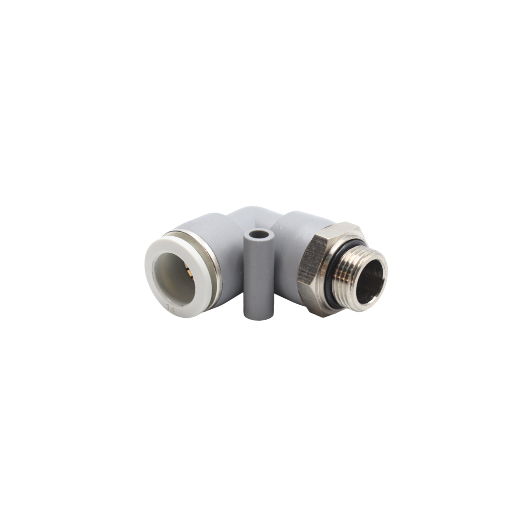 PL1403GPhotoroom 1 ООО Кама Пневматика PL14-03G - 3/8 Фитинг цанга угловой поворотный